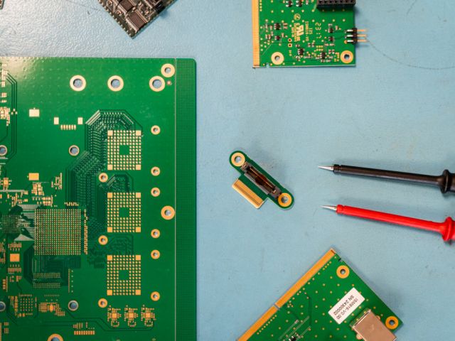 Cartes électroniques et tournevis