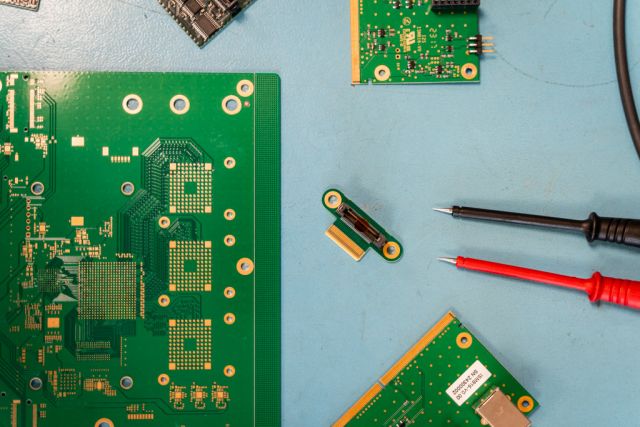 Cartes électroniques et tournevis